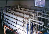 Нанофильтрационная установка производительностью 100 м3/час. г. Шатск Тульской обл. 1998 г.