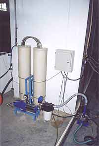 Бамо-Флоат-Гласс установка производительностью 1 м3/час. гор. Солнечногорск, 2002 г.
