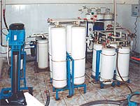Система водоподготовки для ликероводочной промышленности Фирма Традиции качества, 2001 г.